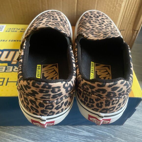 Vans Deluxe Leopard Slip-Ons - Picture 3 of 6